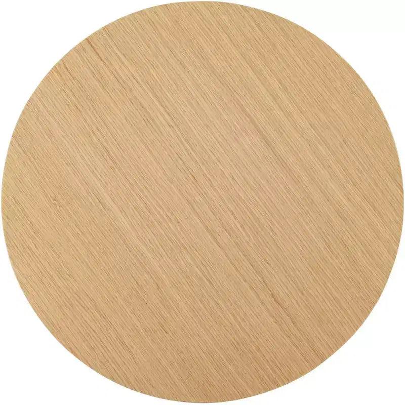 19 Wide Light Wood Side Table