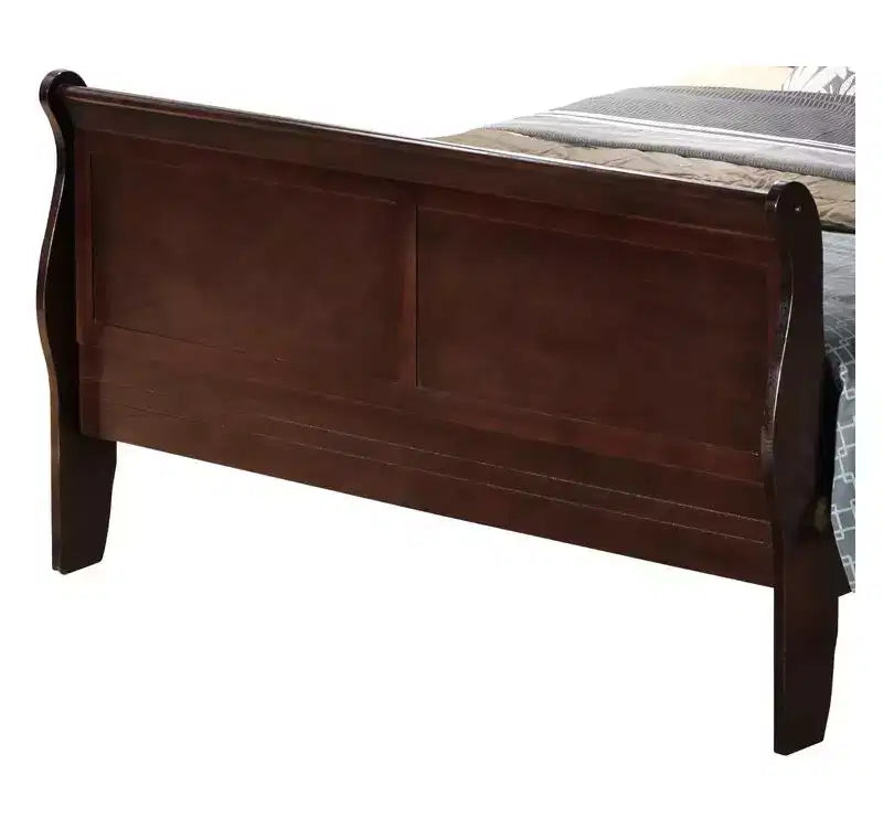 44 in.H Queen Size Brown with Beds with Headboards made of Wood Bed Frame