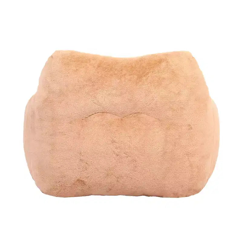 Bean Bag Chair with Armrests, Stuffed High-Density Foam. Lazy Sofa for Adults in Living Room, Bedroom Reading