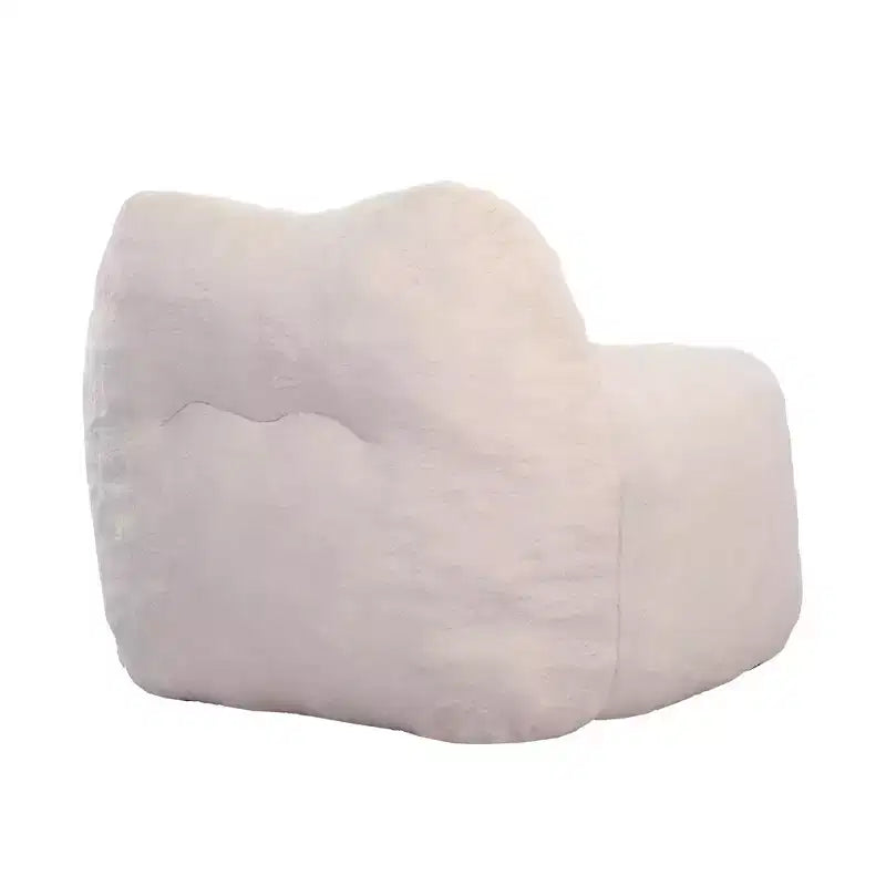Bean Bag Chair with Armrests, Stuffed High-Density Foam. Lazy Sofa for Adults in Living Room, Bedroom Reading