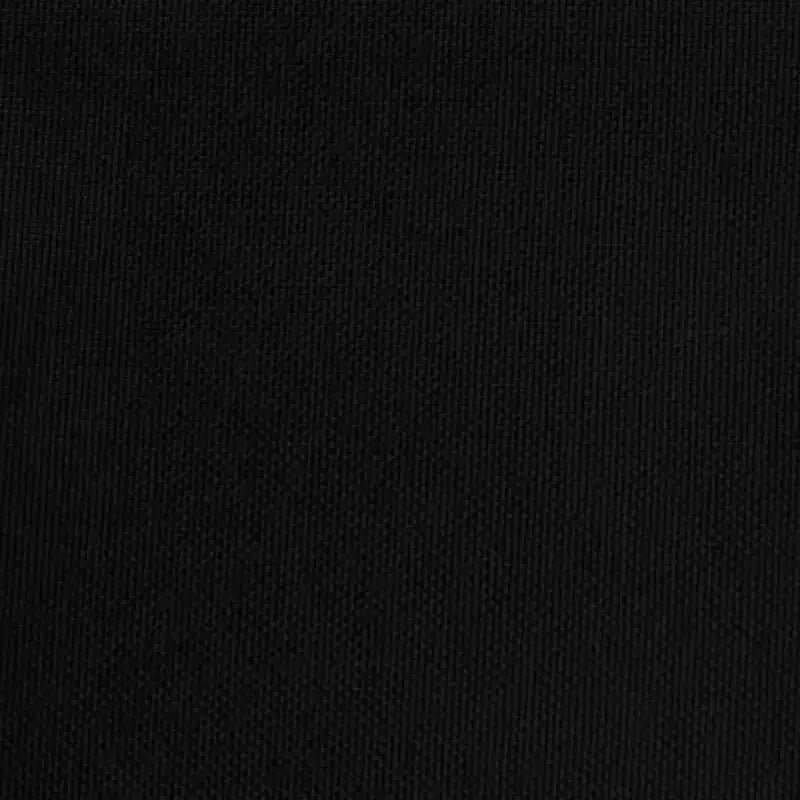 XL Chair Armchair Accent Chair Living Room Furniture with Footstool Fabric - Black