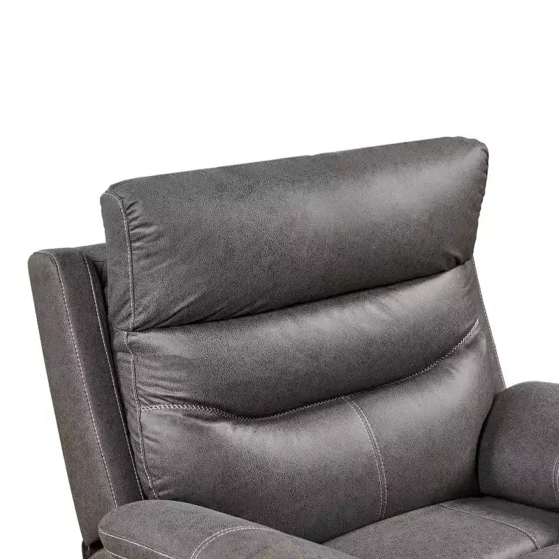 Dual OKIN Motor Power Recliner Chair with Charging Ports & Power Headrest, 240 Degree Swivel