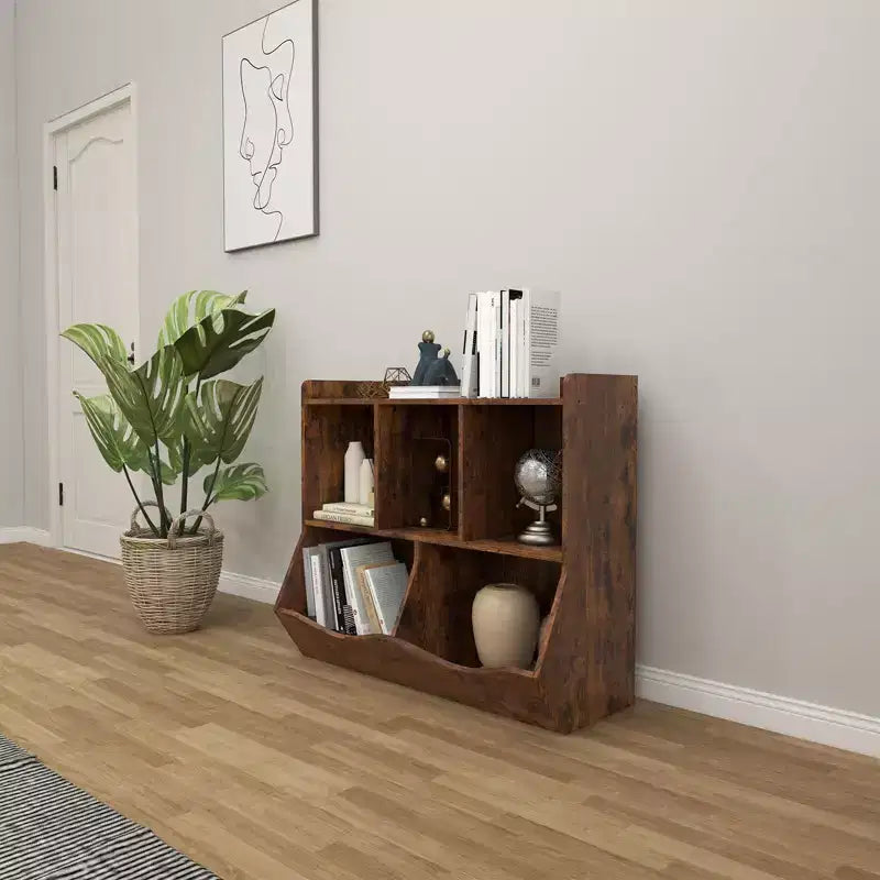 Kids Bookshelf, Children Bookcase Toy Storage Cubby, Children's Toy Shelf, Storage Cabinet, Fit for Playroom, Living Room, Nursery