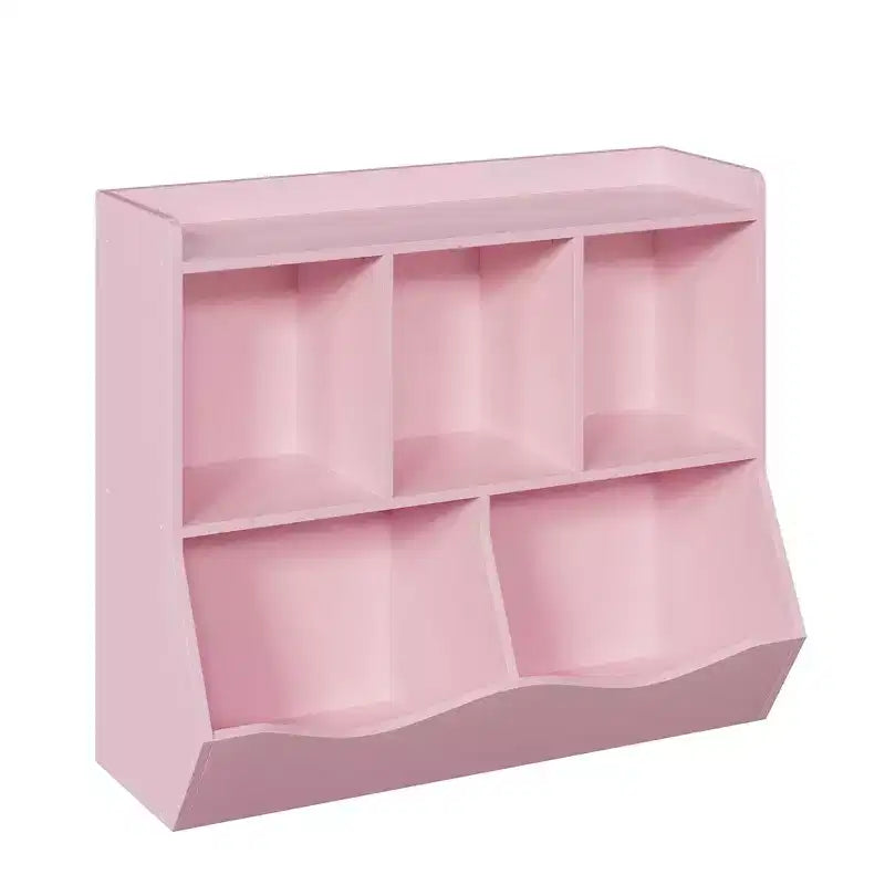 Kids Bookshelf, Children Bookcase Toy Storage Cubby, Children's Toy Shelf, Storage Cabinet, Fit for Playroom, Living Room, Nursery