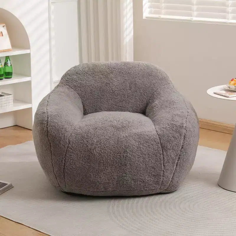 Giant Bean Bag Sofa for Adults Spacious with Armrests Memory Foam Filler Living Room Bedroom