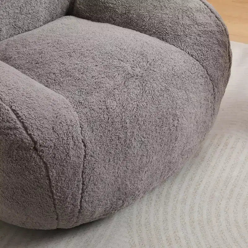 Giant Bean Bag Sofa for Adults Spacious with Armrests Memory Foam Filler Living Room Bedroom