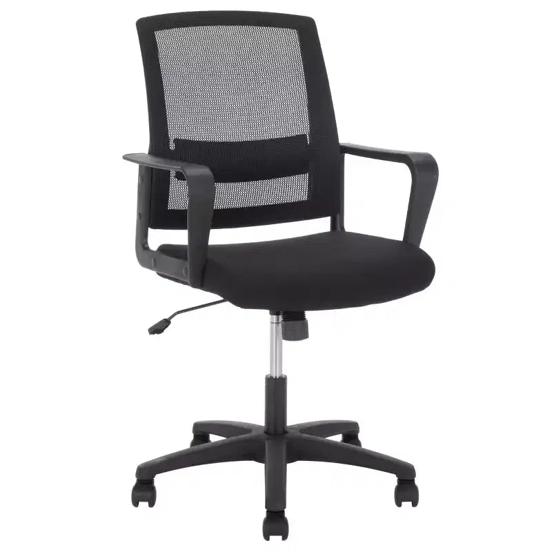 Adjustble Desk Chair - Black - SEI